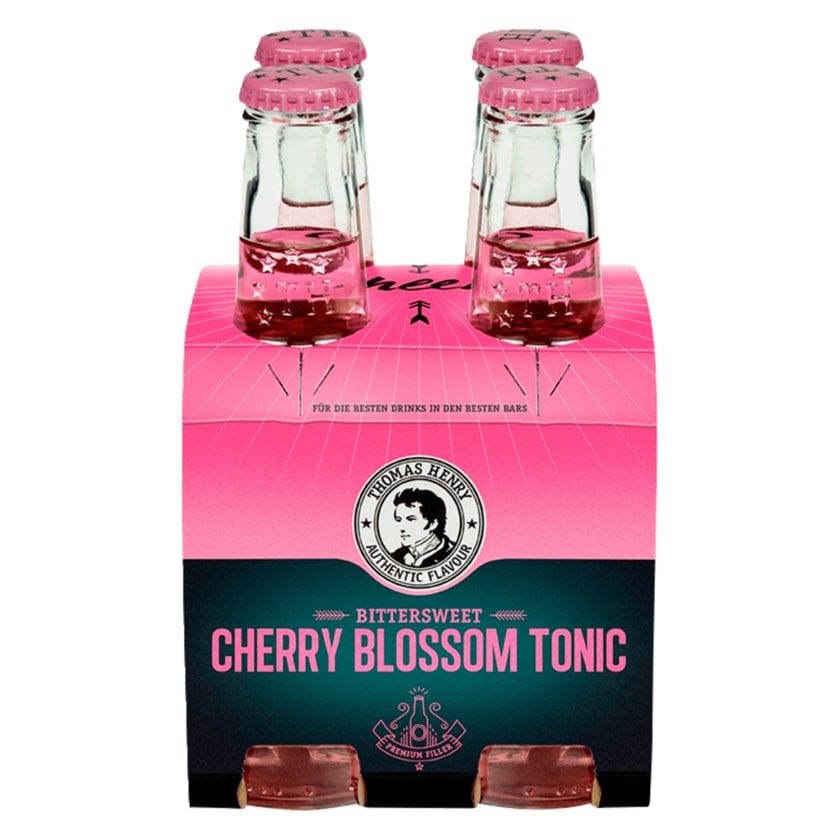 Thomas Henry Bittersweet Cherry Blossom Tonic 4x0,2l